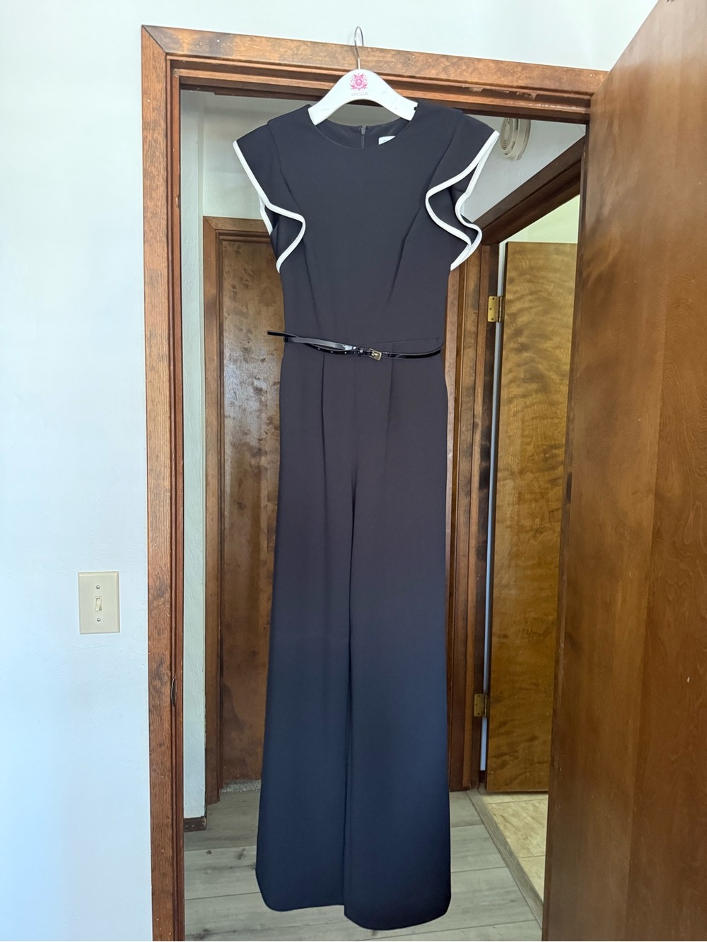 Calvin Klein Black Garment with White Label